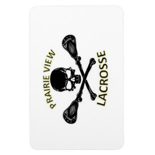 PVSkull und Stöcke Magnet