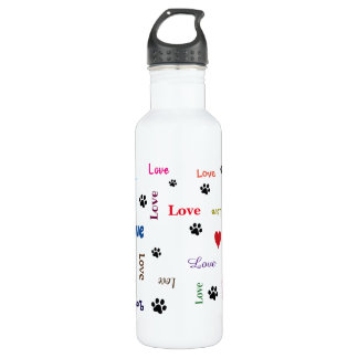 PW Liebe Wasser Flasche Edelstahlflasche
