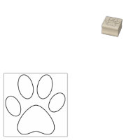 PW Print Kontur Verlassen Pet Cat Dog Einfach Klei