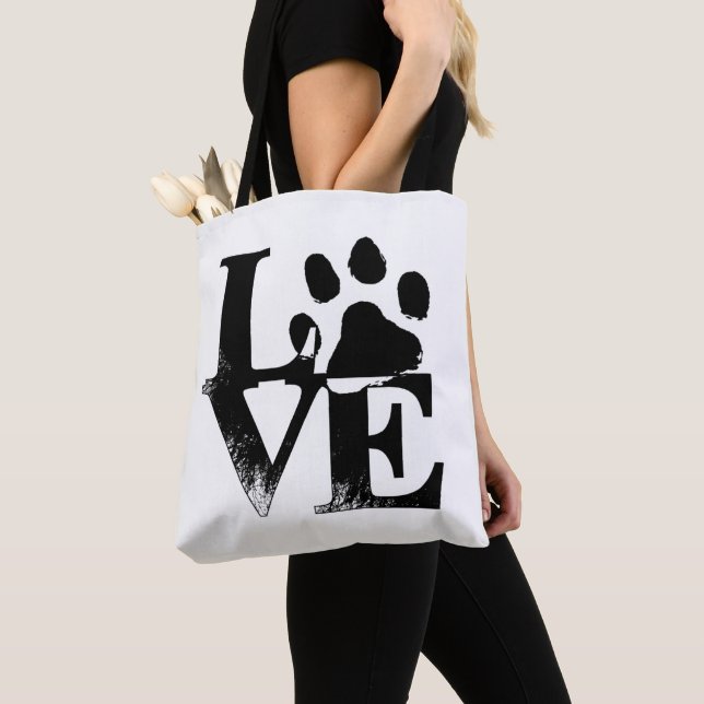 Pw Print LIEBE Totbeutel Tasche (Von Nahem)