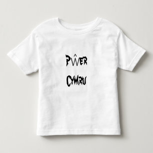 Pŵer Cymru, Waliser-Power in Waliser Kleinkind T-shirt