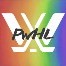 PWHL-Aufkleber für den Hockeypreis Aufkleber