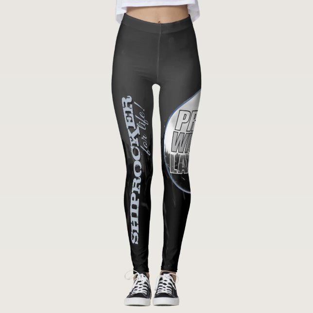 PWL dunkle Seiten-Leggings Leggings (Vorderseite)
