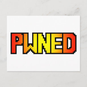 PWNED POSTKARTE