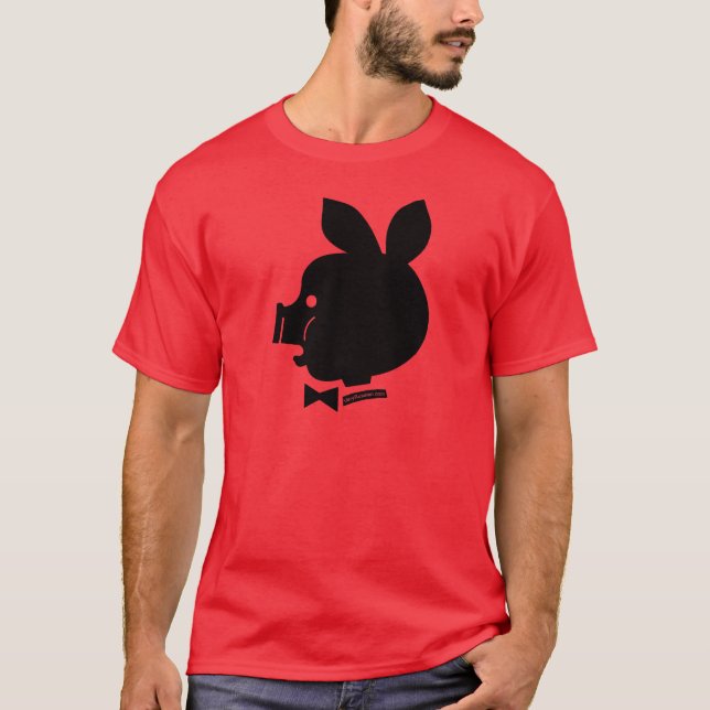 Pyatachok Пятачок Russe T-Shirt (Vorderseite)