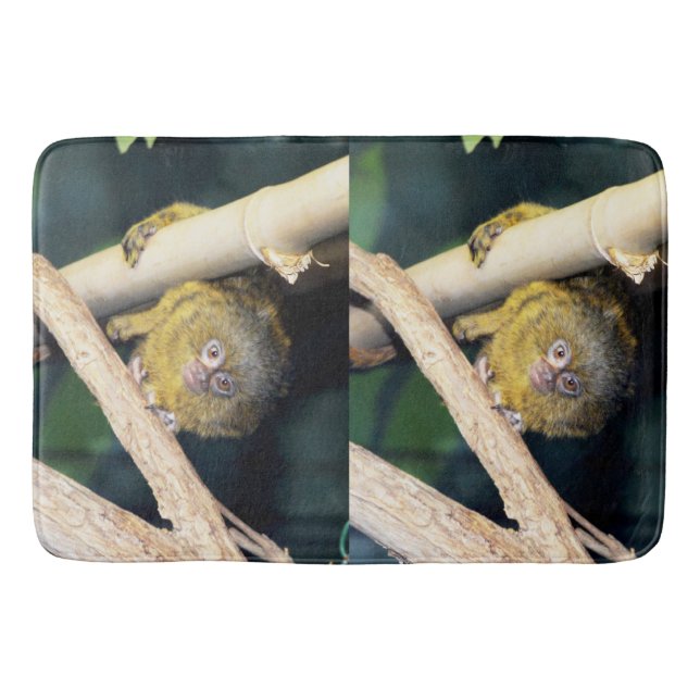 Pygmäen-Marmoset-Baumhugger, Memory Foam Bathmat Badematte (Vorderseite)
