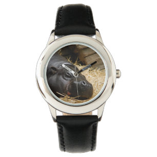 Pygmäenflusspferd Armbanduhr