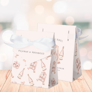 Pyjama- & Prosecco-Junggesellinnenabschied Geschenkschachtel
