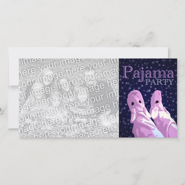 Pyjamaparty-Geschenke: Nachtleuchten (Vorderseite)