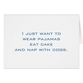 Pyjamas, gâteau, petit somme, chiens