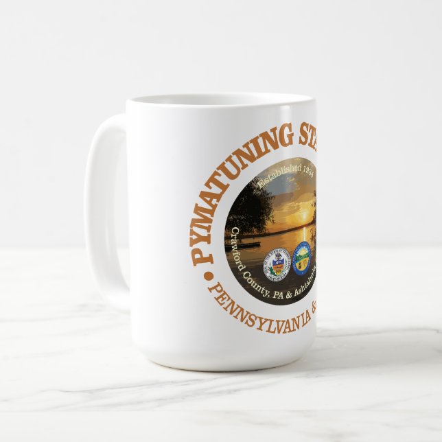 Pymatuning SP Kaffeetasse (Vorderseite Links)