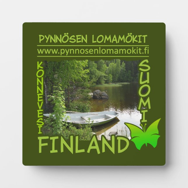 Pynnous Lomamökit Fotoplatte (Vorderseite)