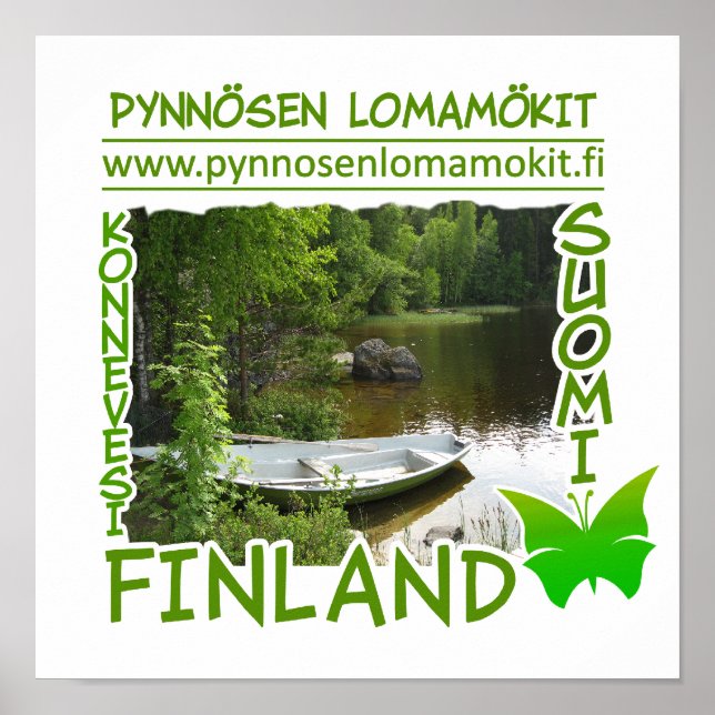 Pynnous Lomamökit poster (Vorne)