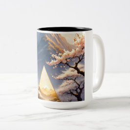 Pyramid Blossom Zweifarbige Tasse