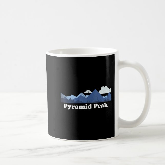 Pyramid Peak Bagger New York NY Climbing Hiking  Kaffeetasse (Rechts)