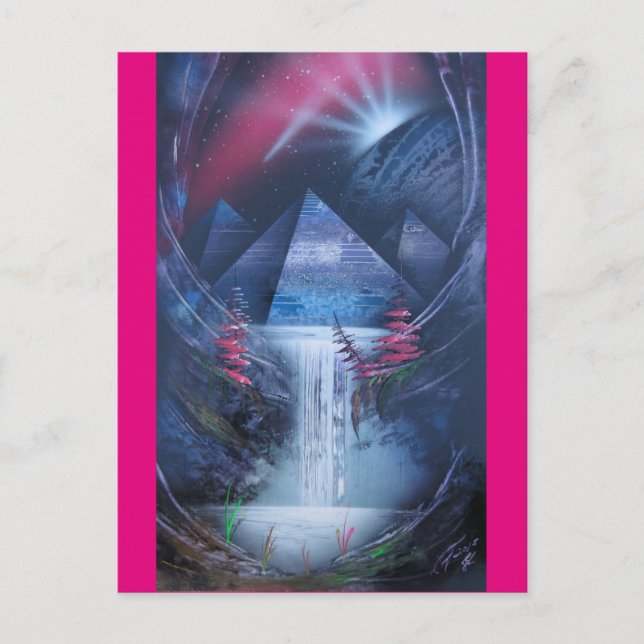 Pyramid Postcard Postkarte (Vorderseite)