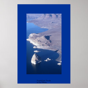 Pyramid See, Nevada Poster