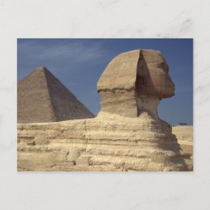 Pyramid-Sphinx-Junggesellinnen-Abschiedsspiel-Post Postkarte