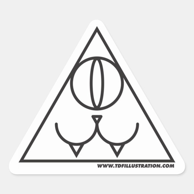 Pyramid Sticker (Vorderseite)