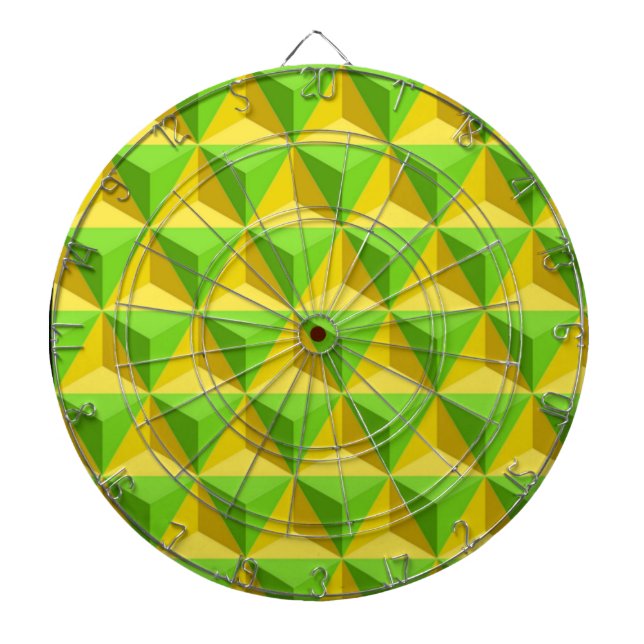 PYRAMID TRIANGLE PATTERN DARTSCHEIBE (vorne)