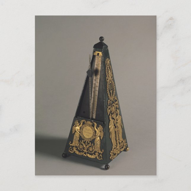 Pyramidal Metronom, 1815 Postkarte (Vorderseite)