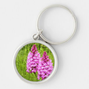 Pyramidal-Orchid-Schlüsselring Schlüsselanhänger