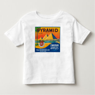 Pyramide Apple beschriften - Penticton B.C. Kanada Kleinkind T-shirt