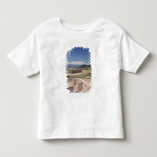 Pyramide der mit Federn versehenen Schlange Kleinkind T-shirt