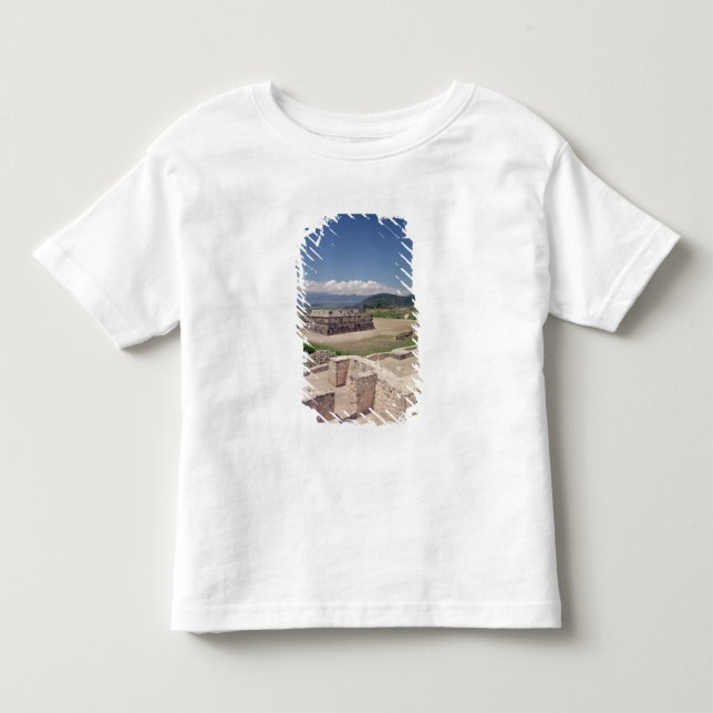 Pyramide der mit Federn versehenen Schlange Kleinkind T-shirt (Vorderseite)