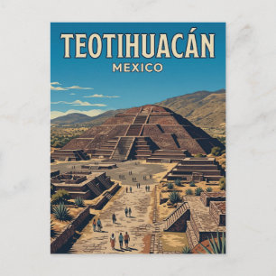 Pyramide der Sonne Postkarte