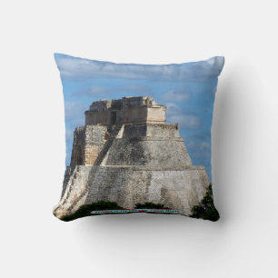 Pyramide des Magier, Uxmal, Mexiko Kissen