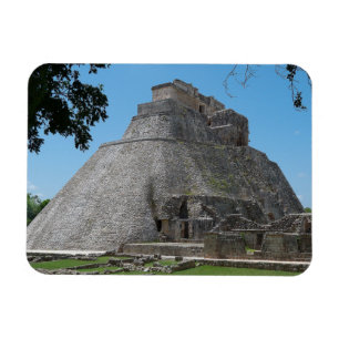 Pyramide des Magier, Uxmal, Yucatan, Mexiko Magnet