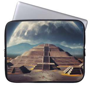 Pyramide des Mondes, Teotihuacan, Mexiko-Reise Laptopschutzhülle
