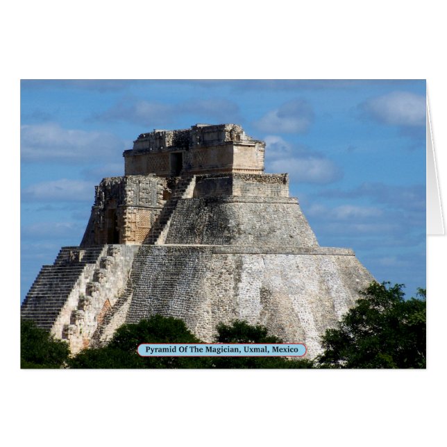 Pyramide Du Magicien, Uxmal, Mexique (Devant horizontal)