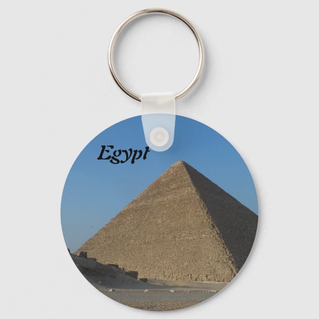 Pyramide in Gizeh, Ägypten Schlüsselanhänger (Vorderseite)