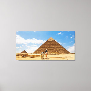Pyramide Leinwanddruck