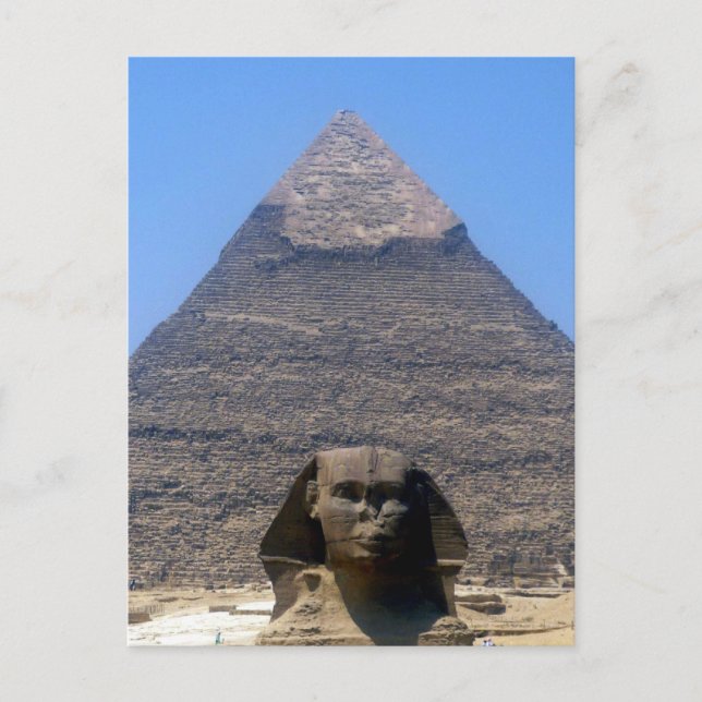 Pyramide Postkarte (Vorderseite)