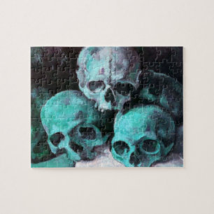 Pyramide von Skulls nach Cezanne
