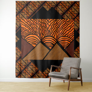 Pyramiden anderer Welten 1 Wandteppich