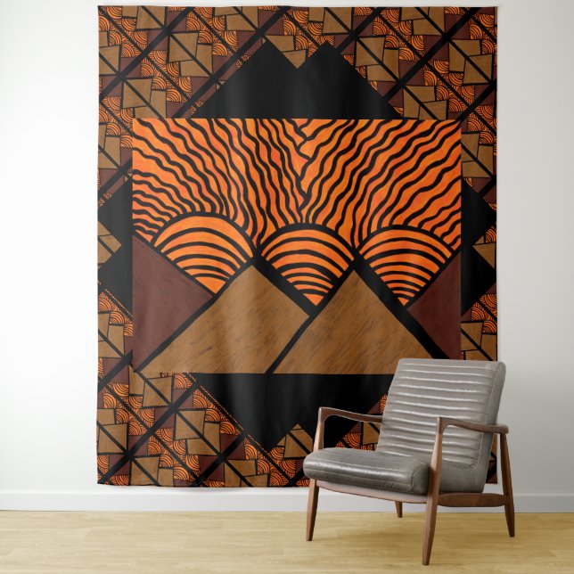 Pyramiden anderer Welten 1 Wandteppich (Beispiel)