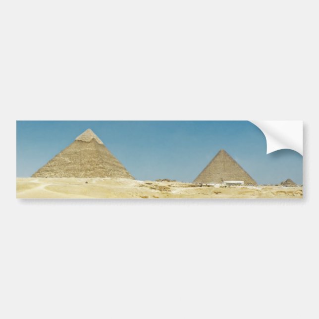 Pyramiden Autoaufkleber (Vorne)