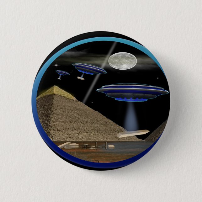 Pyramiden Button (Vorderseite)