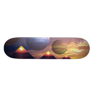 Pyramiden der Erleuchtung Skateboard