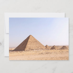 Pyramiden in Ägypten Einladung