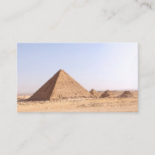 Pyramiden in Ägypten Visitenkarte