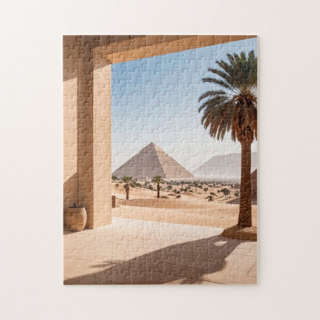 Pyramiden & Palmen (Vertikal)