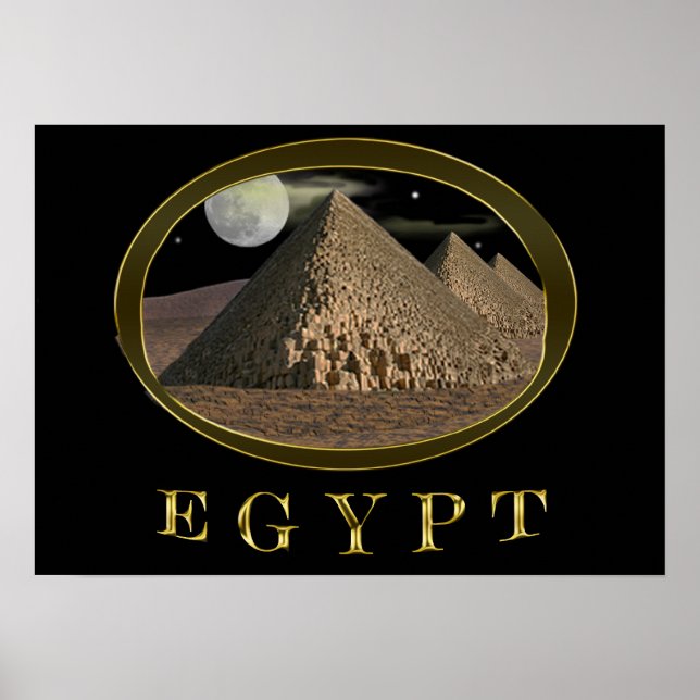 Pyramiden Poster (Vorne)
