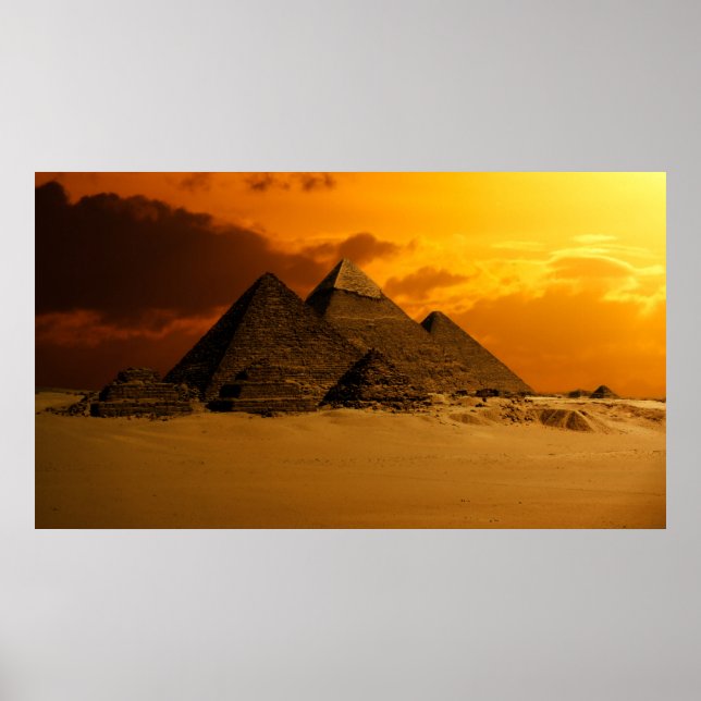 Pyramiden Poster (Vorne)