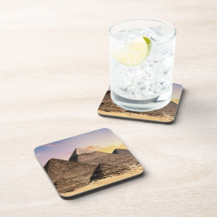 Pyramiden Sphinx Altes Ägypten Khufu Pharao  Getränkeuntersetzer