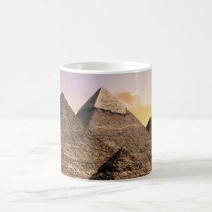 Pyramiden Sphinx Altes Ägypten Pharao Cheops Wüste Kaffeetasse
